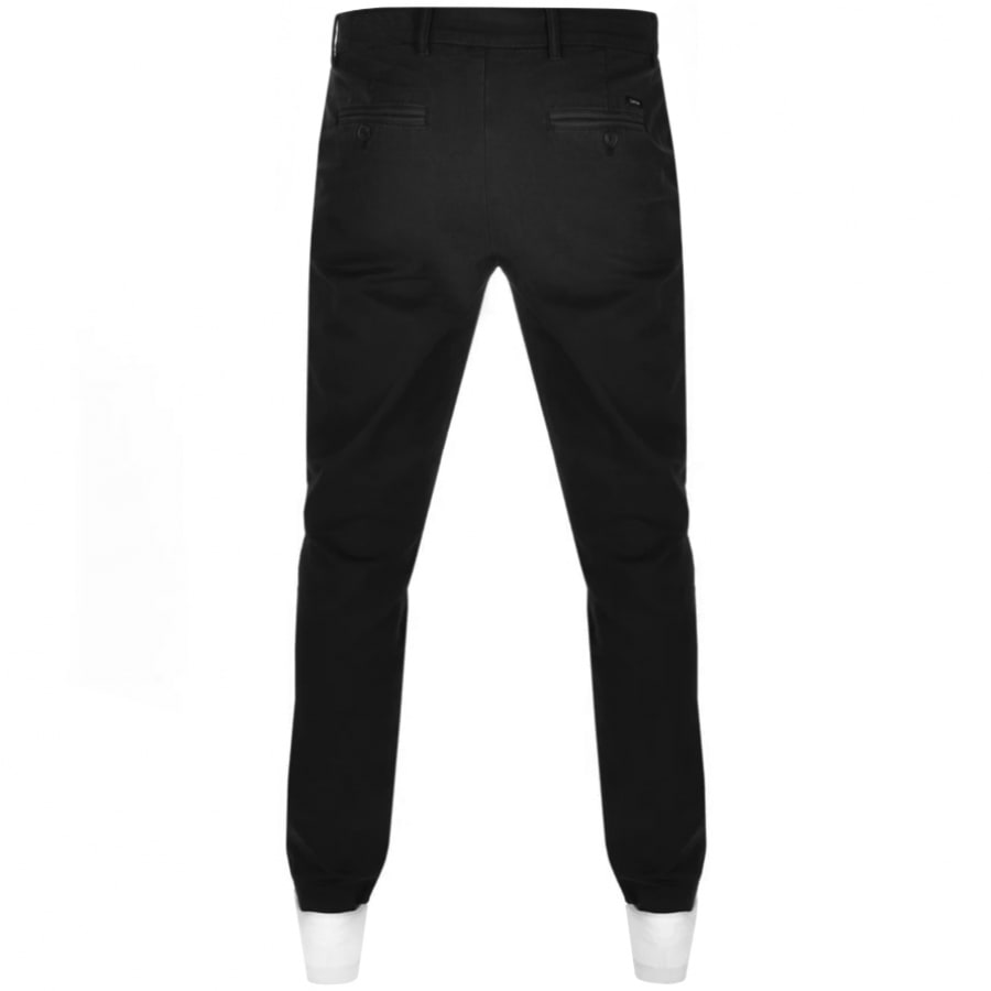 Alternative Image for ProductCalvin Klein Slim Fit Chino Trousers Black2
